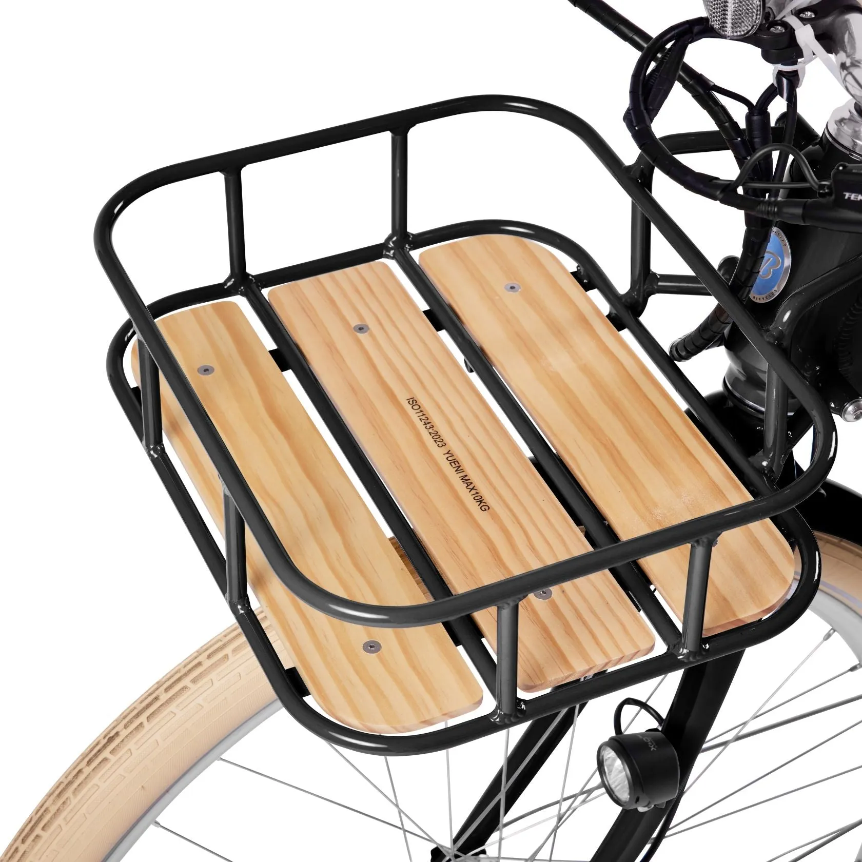 Premiere Lite Front Rack - Classic Black