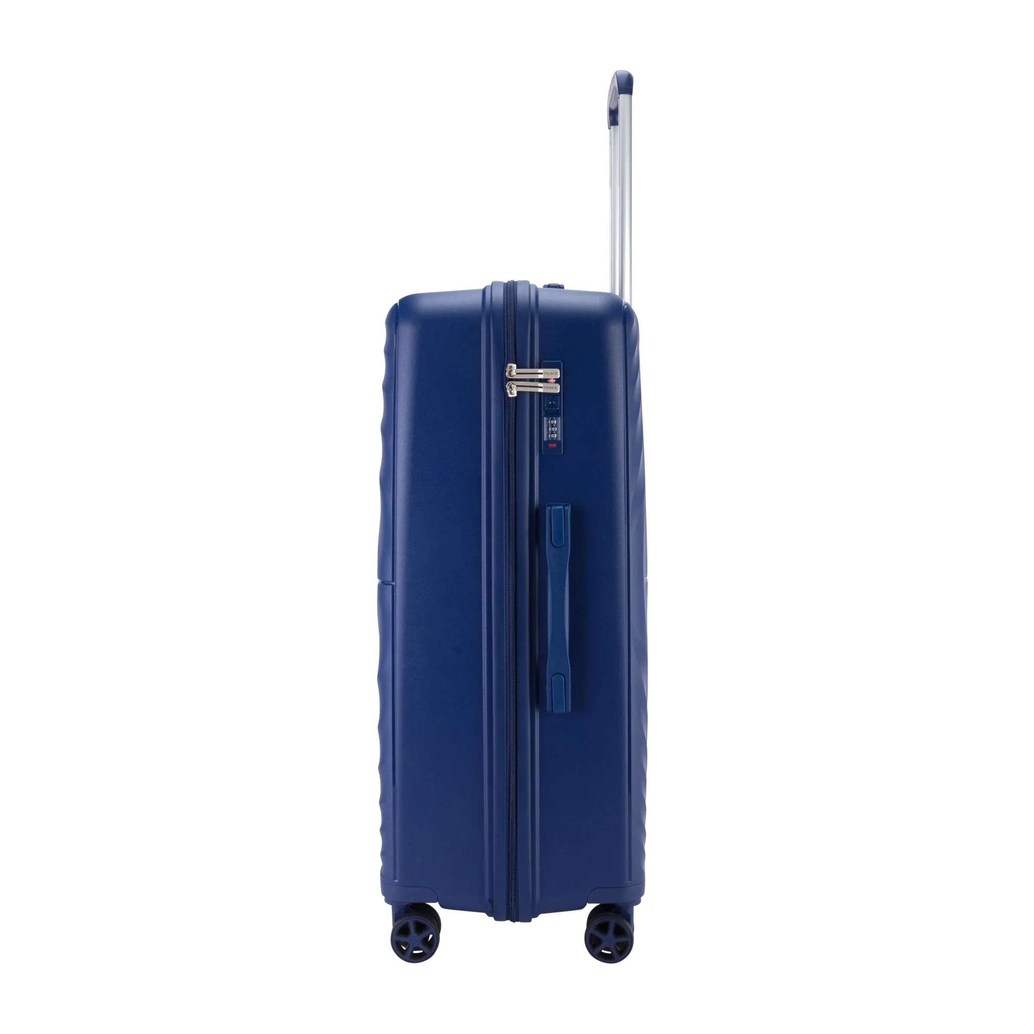 Prince Hardside Suitcase Set of 3-Navy PR16709