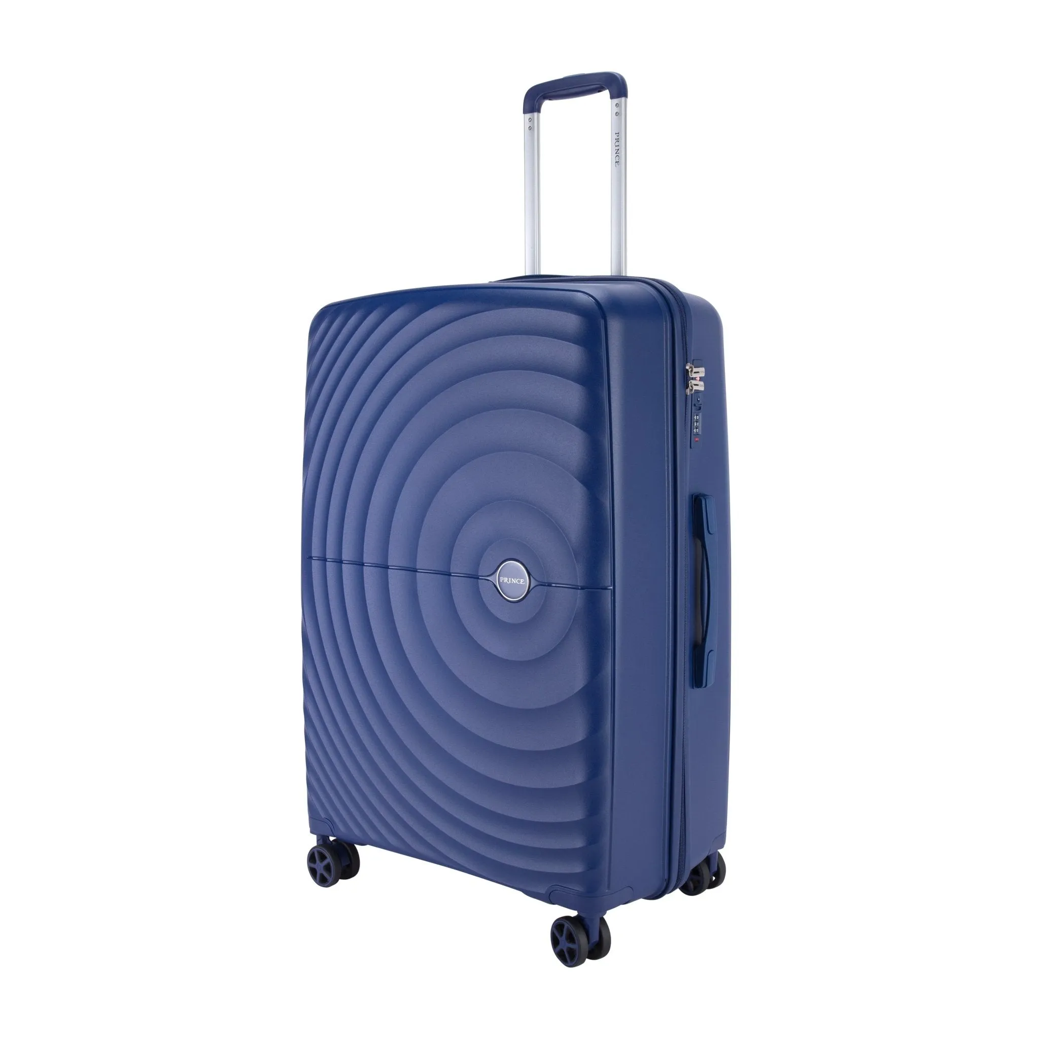 Prince Hardside Suitcase Set of 3-Navy PR16709