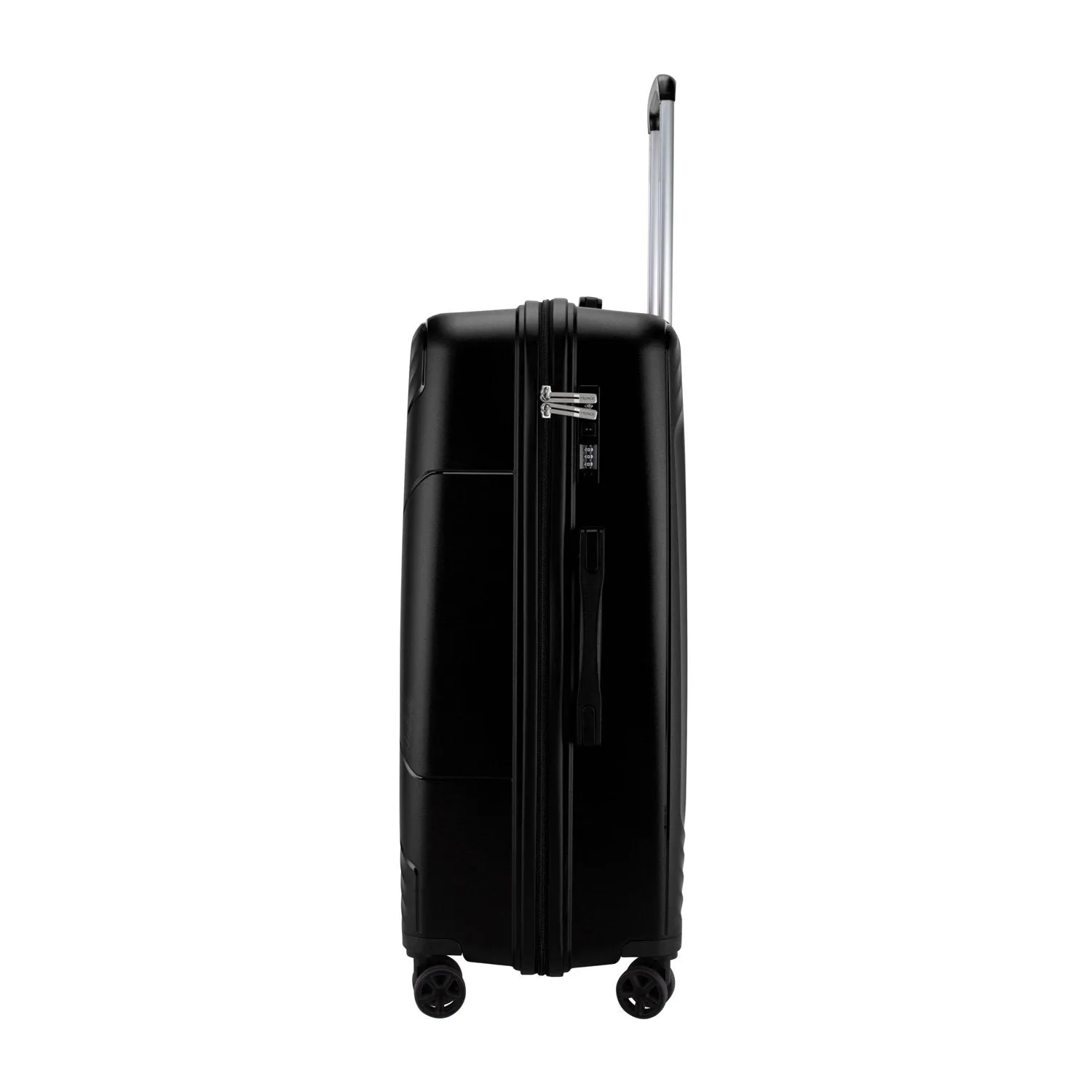 Prince Upright Suitcase Set of 3-Black PR16708