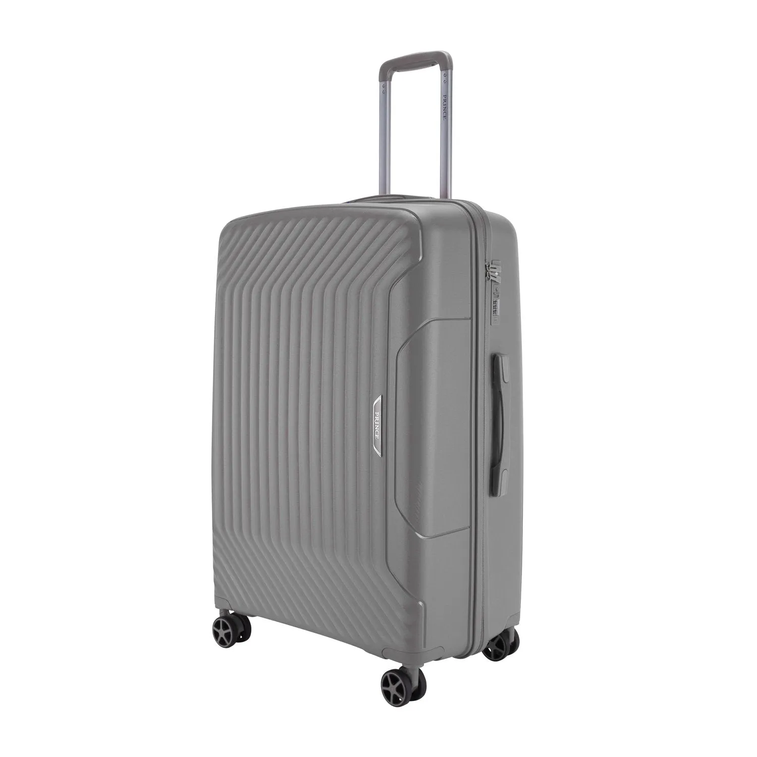 Prince Upright Suitcase Set of 3-Grey PR16708