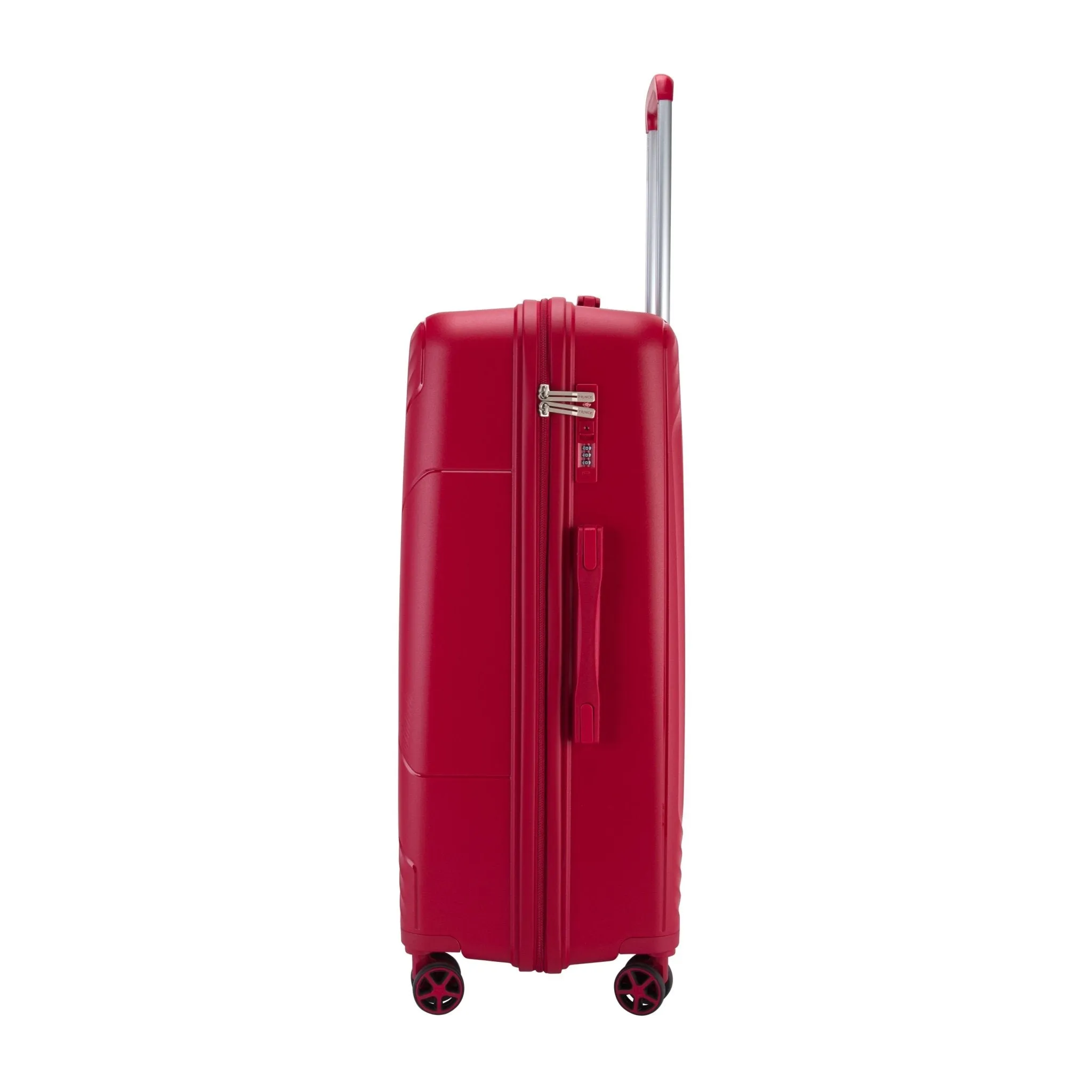 Prince Upright Suitcase Set of 3-Red PR16708