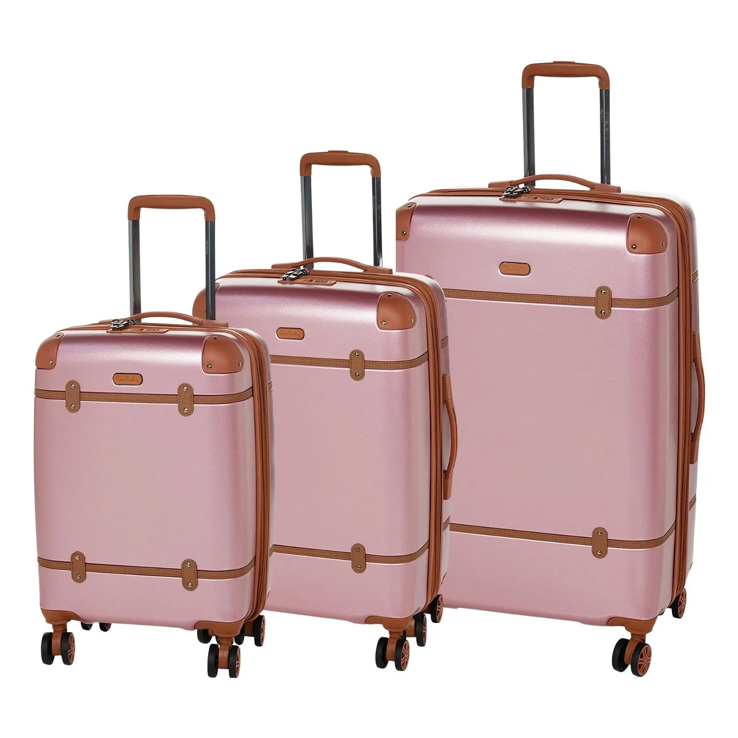 Quebec Hardcase Trolley set of 3 - Black