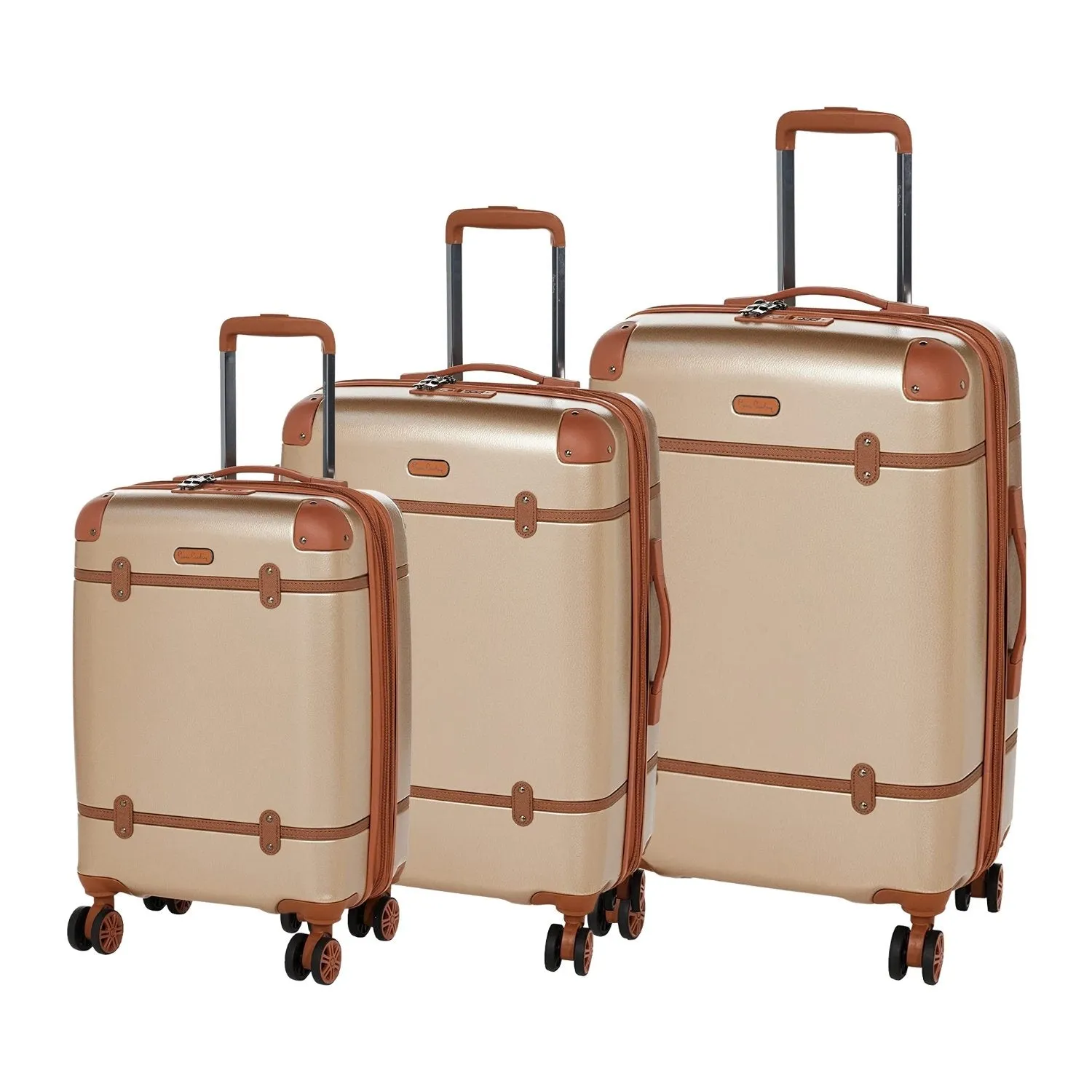 Quebec Hardcase Trolley set of 3 - Black