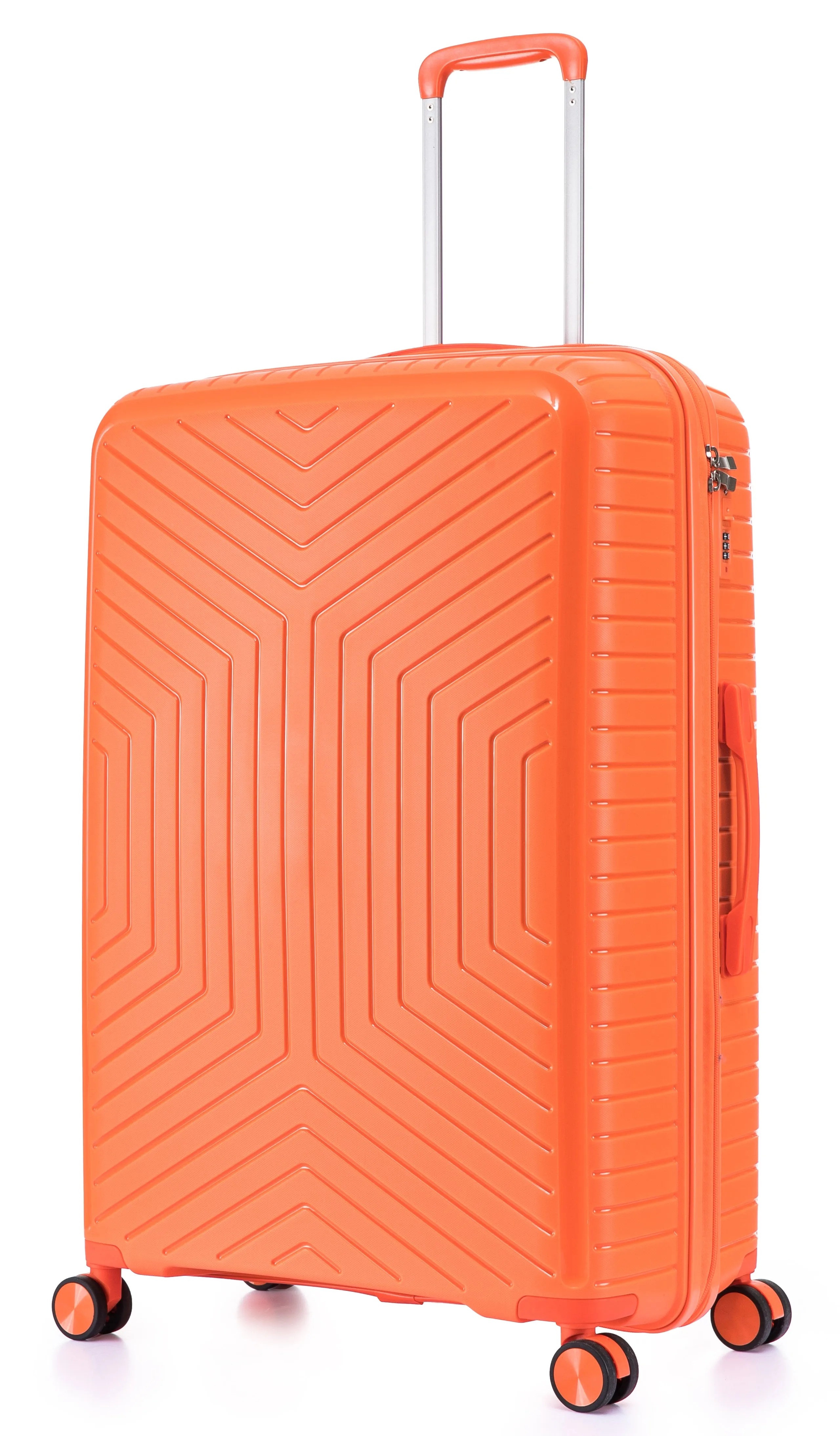 Set of 3 Polypropylene Hard Shell PP20 - Orange