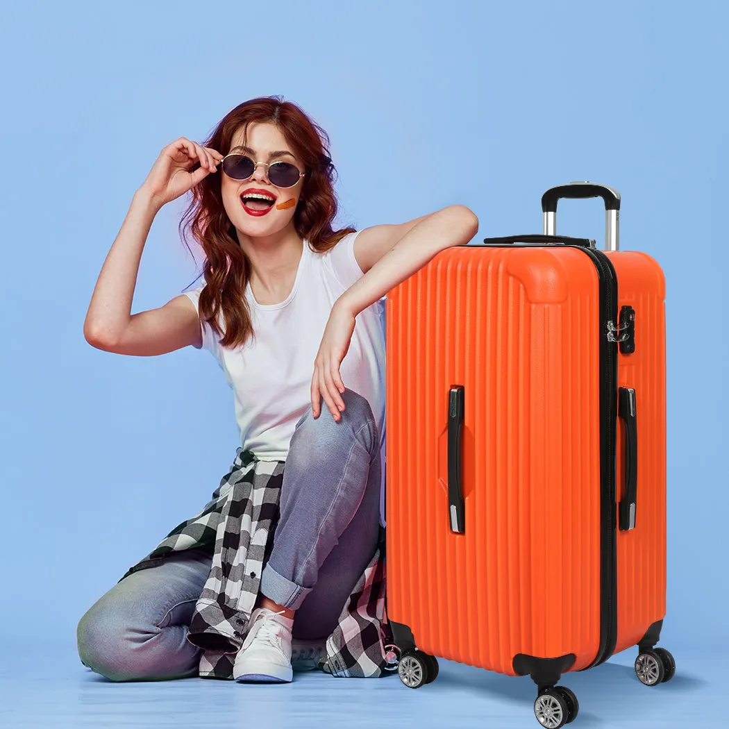 Slimbridge 30"Trunk Luggage Travel Suitcase Orange 3.05x3.65m