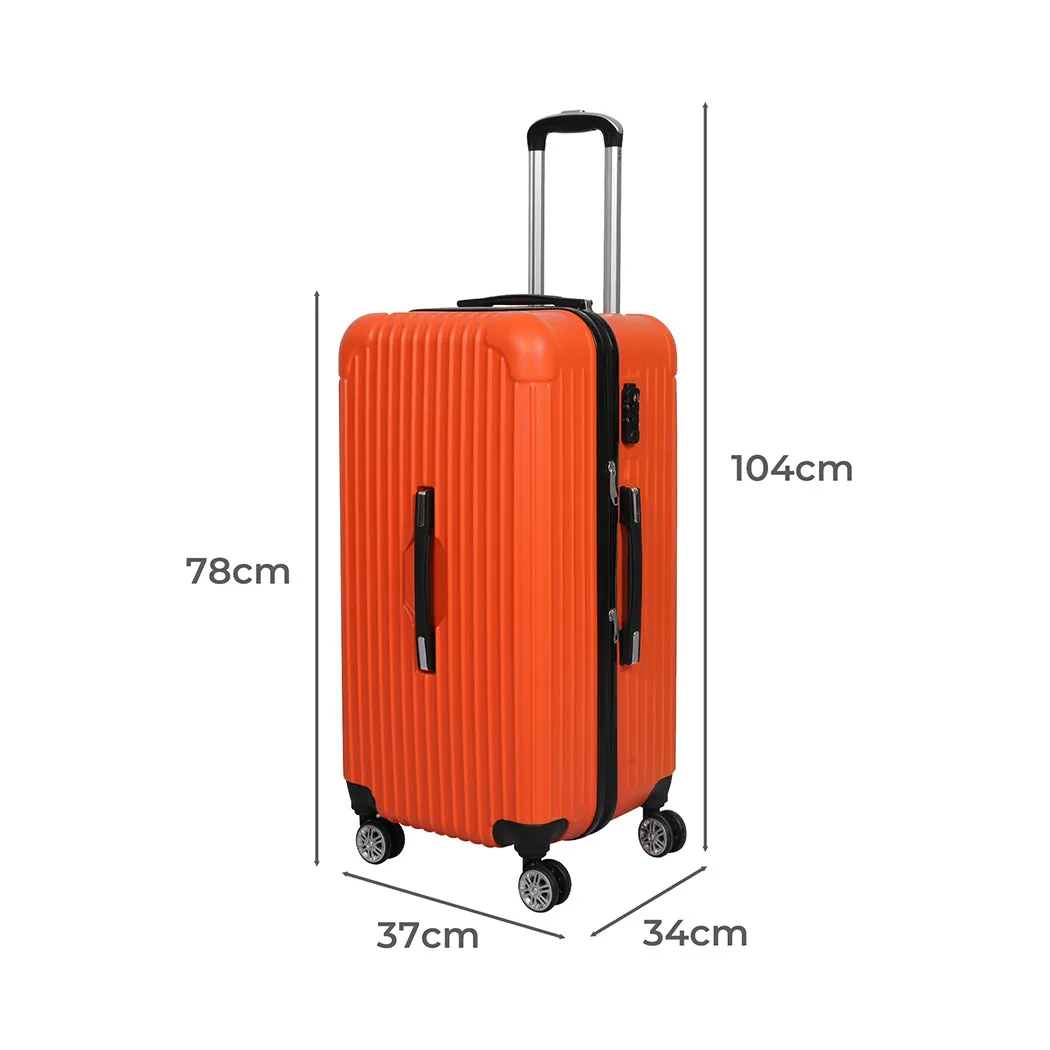 Slimbridge 30"Trunk Luggage Travel Suitcase Orange 3.05x3.65m