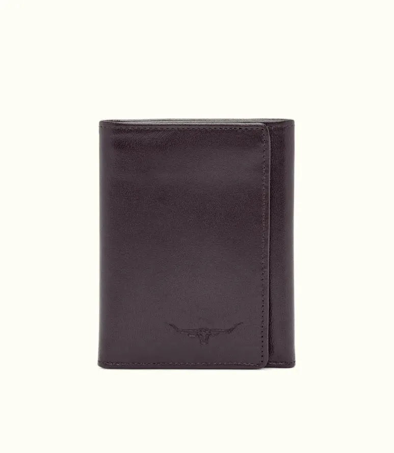 Small Tri-Fold Wallet - Chestnut