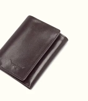 Small Tri-Fold Wallet - Chestnut