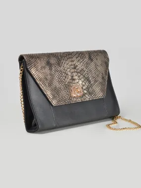 Textured Croc Handbag