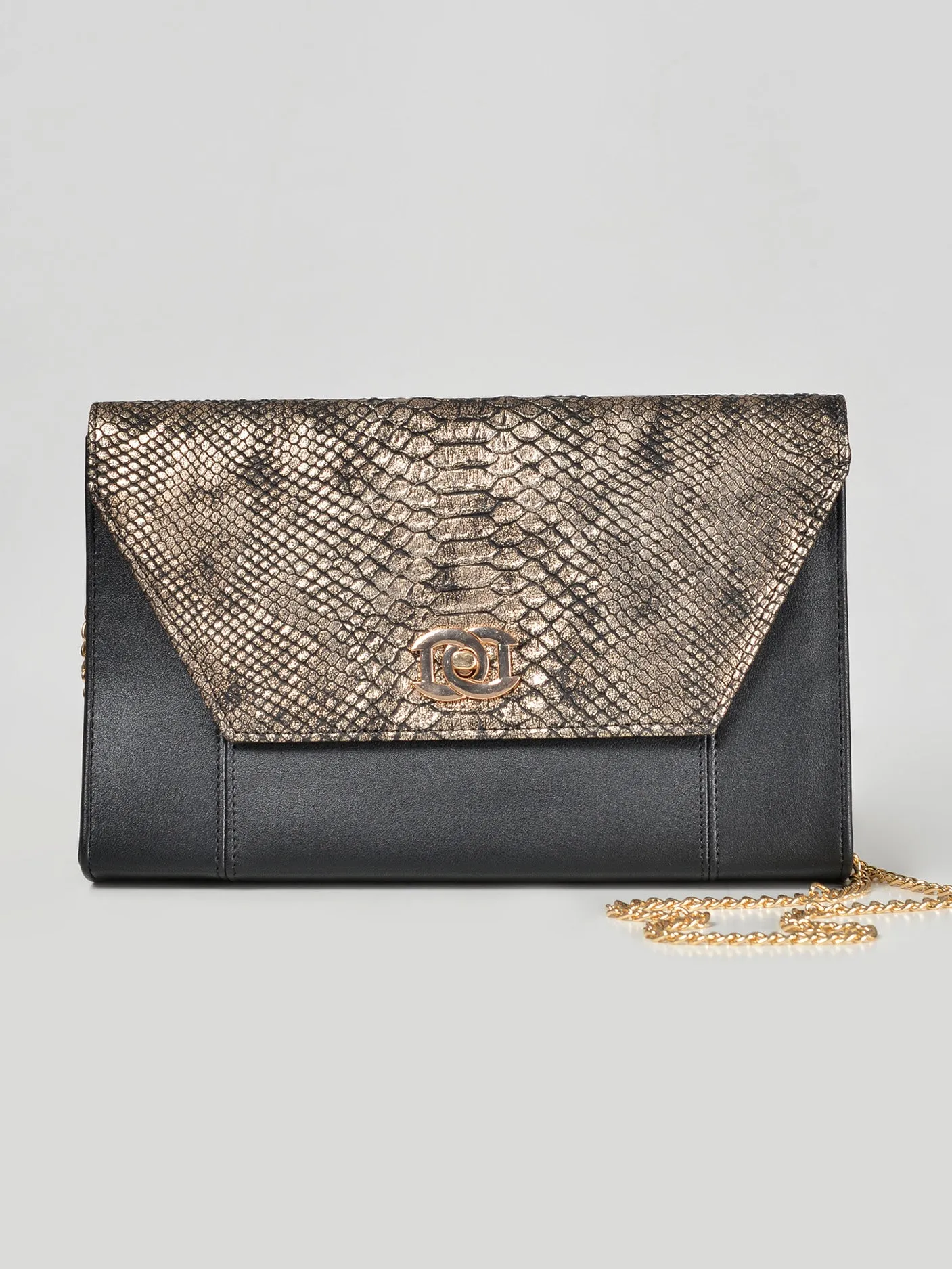 Textured Croc Handbag