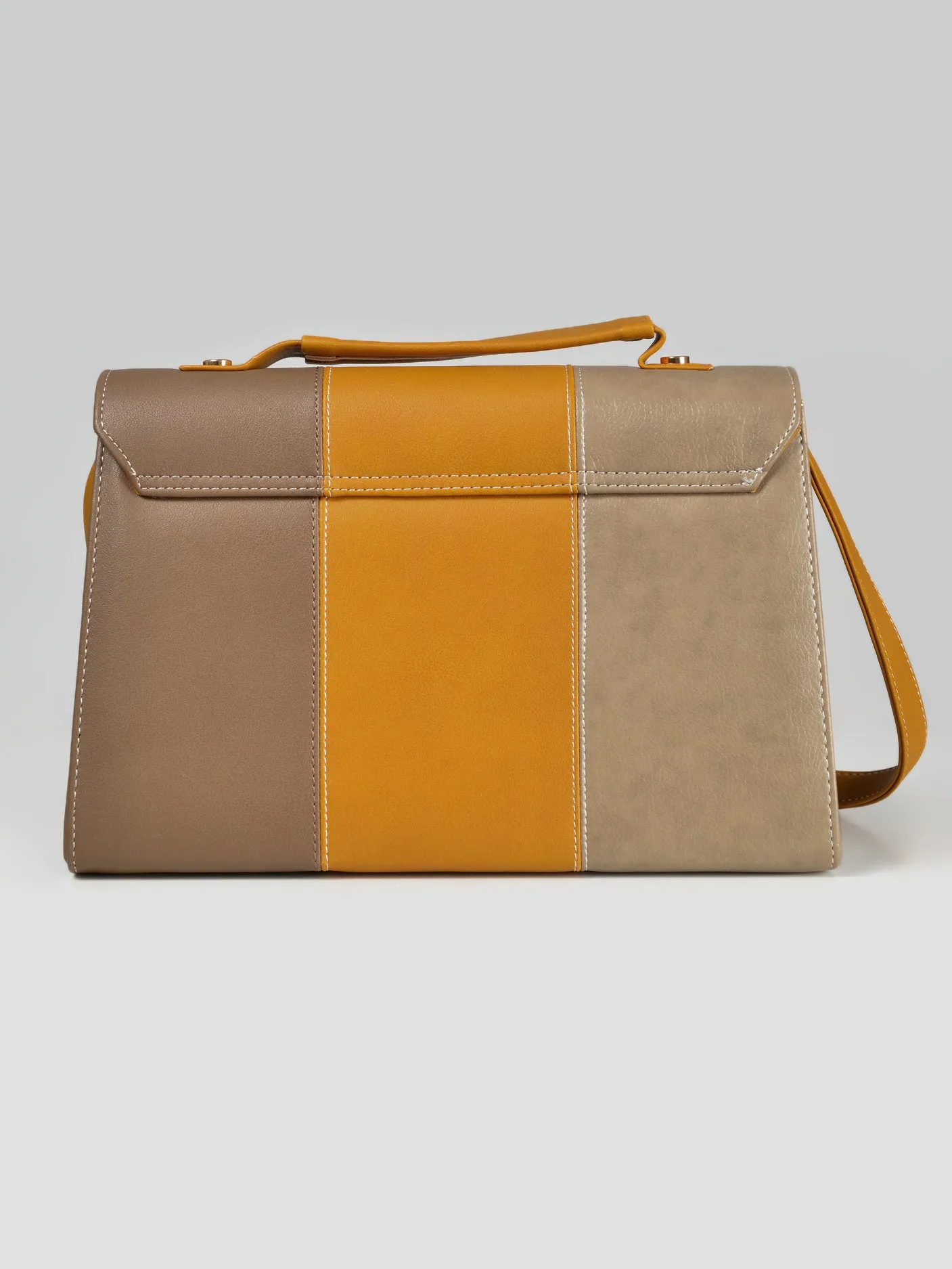 Three-Toned Handbag