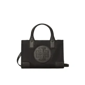 Tory Burch Nylon Ella Micro Tote Bag Black -TB82444