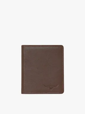 Tri-Fold Kangaroo Wallet - Brown