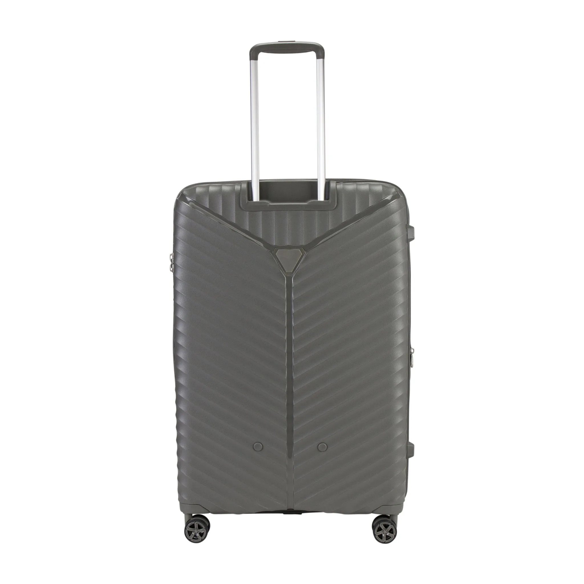 Turin Suitcases Set of 3   Beauty Case - Dark Grey