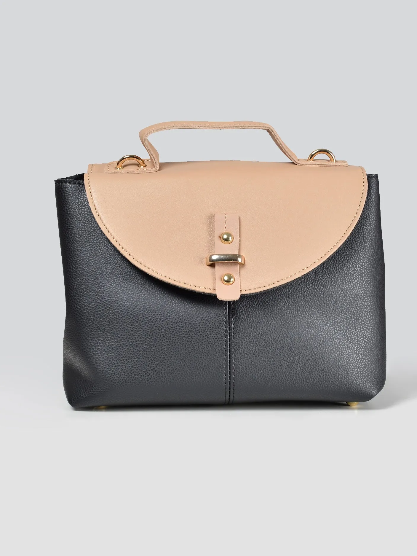 Two-Toned Shoulder Bag