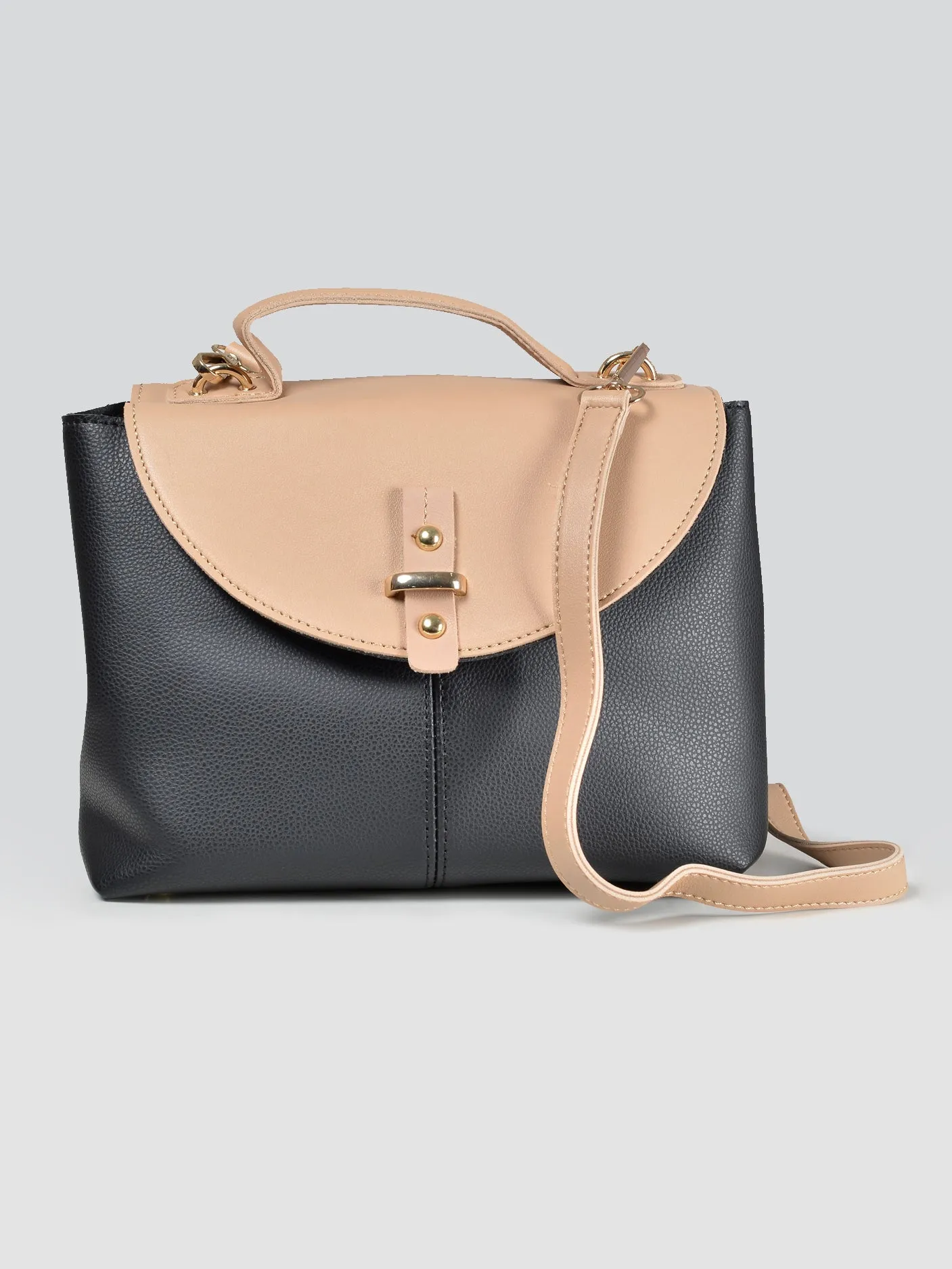 Two-Toned Shoulder Bag