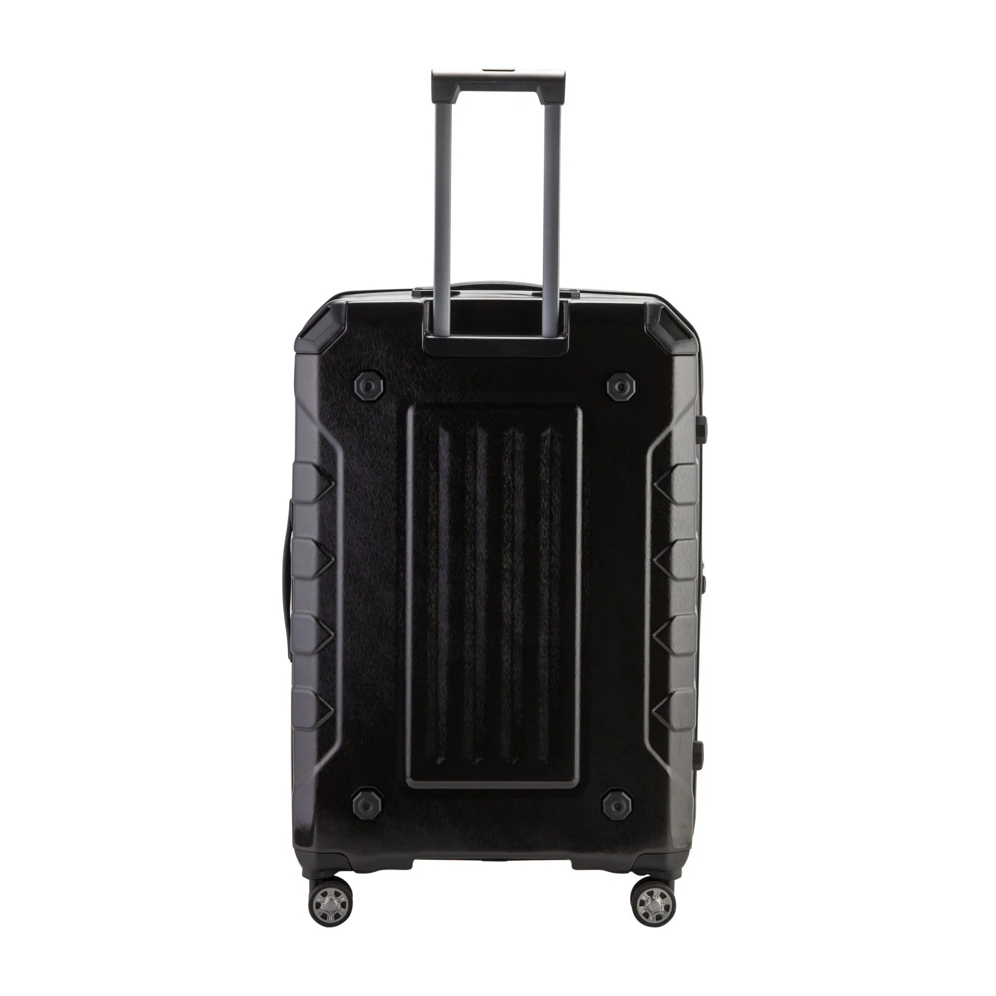 Upright Suitcase Black Set Of 3