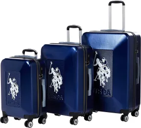 U.S POLO ASSN Hardsuitcase Set of 3-Navy