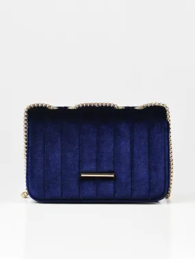 Velvet Textured Handbag