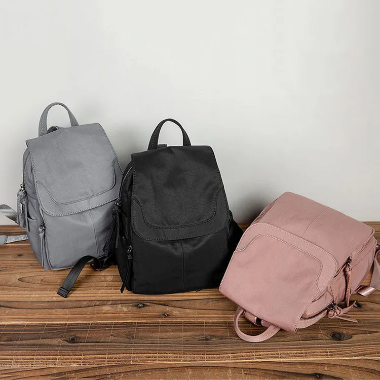 Versatile Urban Backpack Collection in Soft Vegan Leather – Sleek, Durable Design with Multi-Functional Pockets