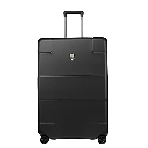 Victorinox Lexicon Hardside Expandable Spinner Checked Large Luggage, Black