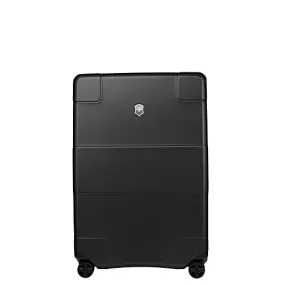 Victorinox Lexicon Hardside Expandable Spinner Checked Large Luggage, Black