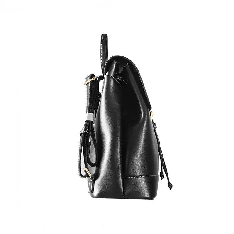 Womens Black Leather Backpack Purse Cute Backpacks for Women